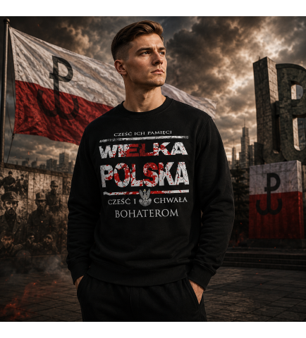 BLUZA WIELKA POLSKA CZEŚĆ I CHWAŁA